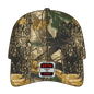 OTTO 78-835 Camouflage 6 Panel Low Profile Baseball Cap - Kha/Blk/Dk.Grn - Kha/Blk/Dk.Grn / 6 1/2’’ - 7 5/8’’