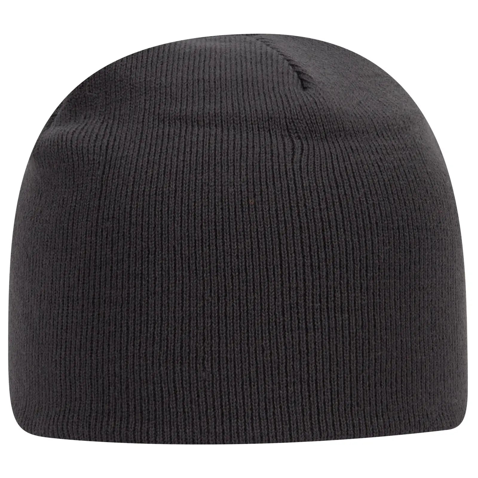 OTTO 82-1010 8’’ Classic Knit Beanie - Char. Gray - Char. Gray / 7 3/8’’ - 7 5/8’’