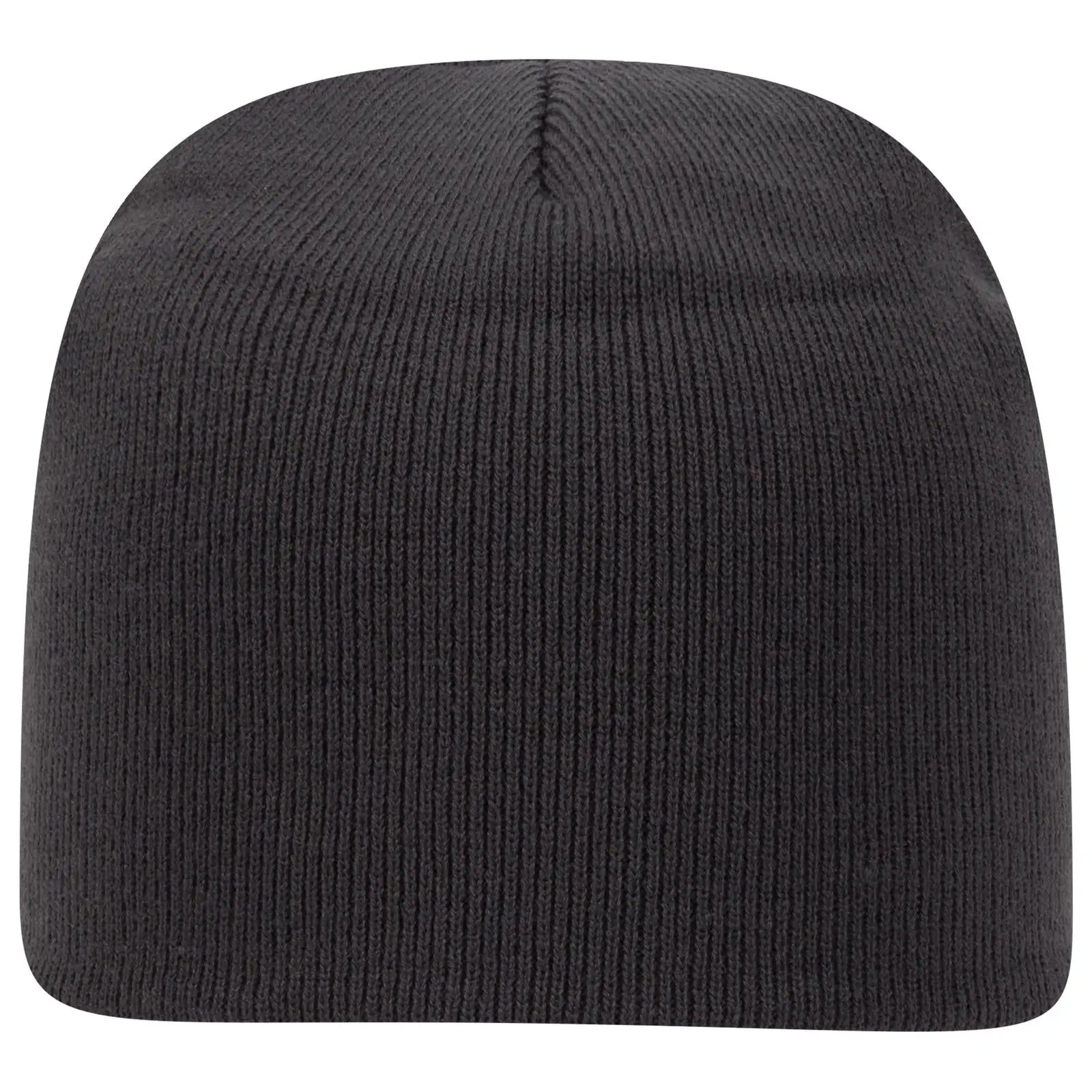 OTTO 82-1010 8’’ Classic Knit Beanie - Char. Gray - Char. Gray / 7 3/8’’ - 7 5/8’’