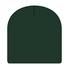 OTTO 82-1010 8’’ Classic Knit Beanie - Dk. Green - Dk. Green / 7 3/8’’ - 7 5/8’’