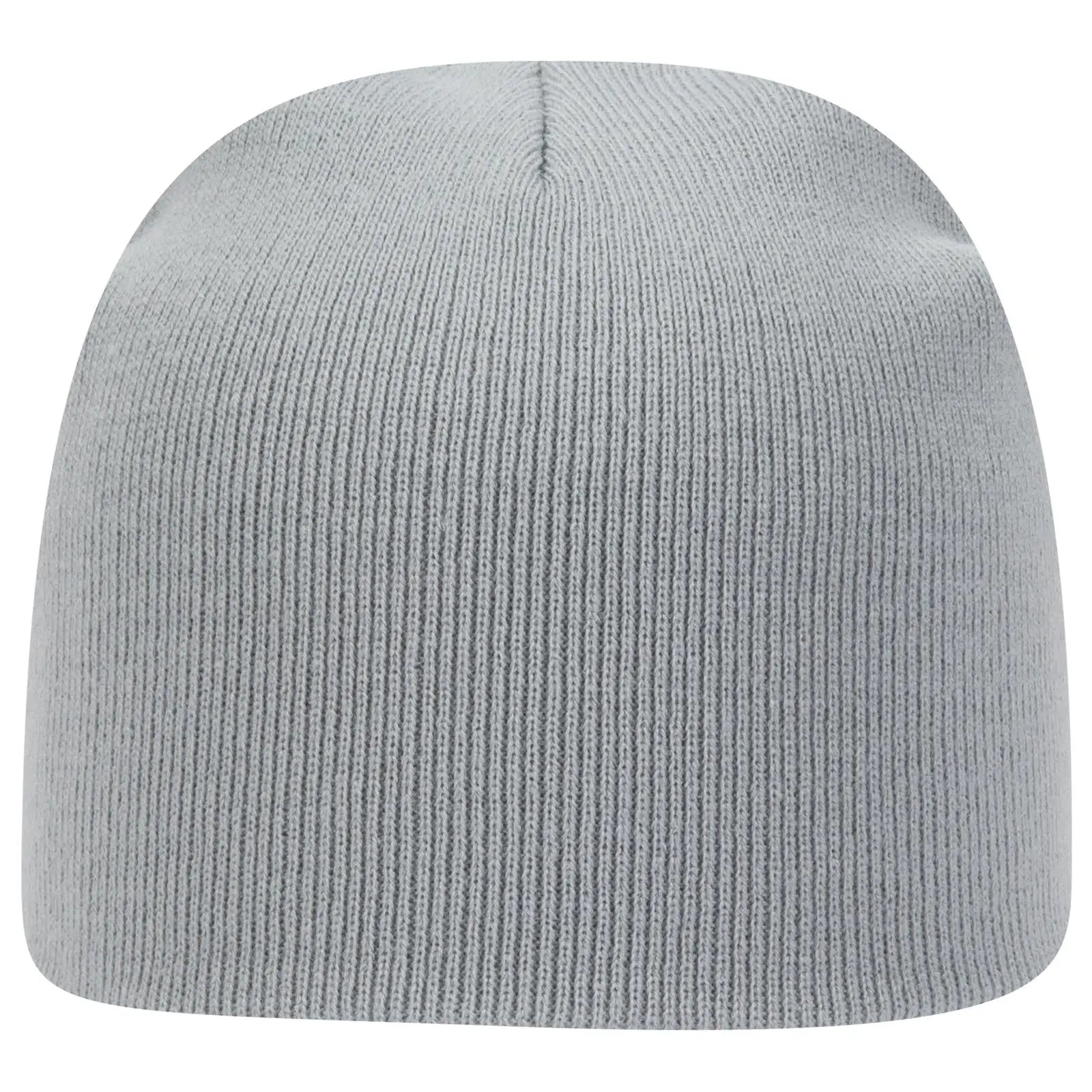 OTTO 82-1010 8’’ Classic Knit Beanie - Gray - Gray / 7 3/8’’ - 7 5/8’’