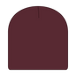 OTTO 82-1010 8’’ Classic Knit Beanie - Maroon - Maroon / 7 3/8’’ - 7 5/8’’