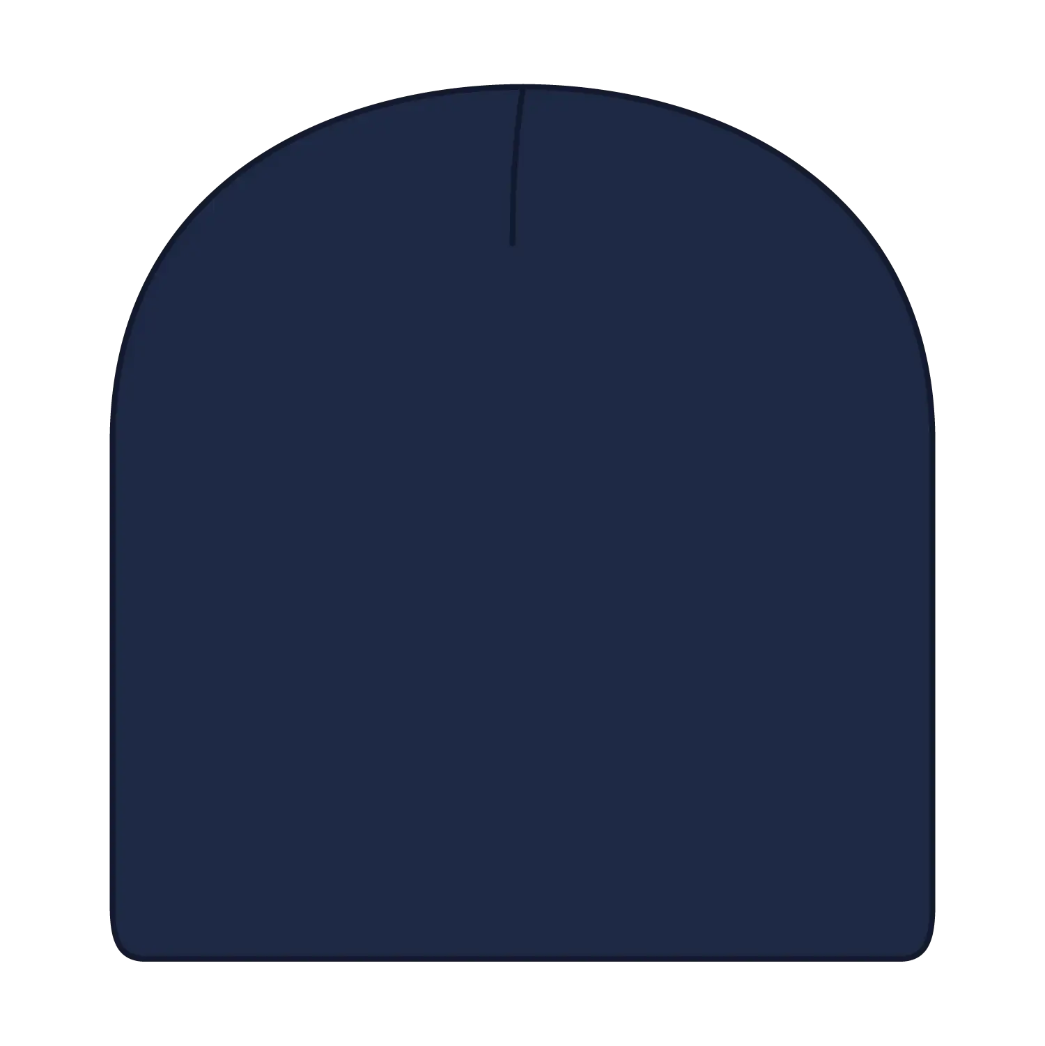 OTTO 82-1010 8’’ Classic Knit Beanie - Navy - Navy / 7 3/8’’ - 7 5/8’’