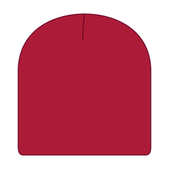 OTTO 82-1010 8’’ Classic Knit Beanie - Red - Red / 7 3/8’’ - 7 5/8’’