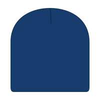 OTTO 82-1010 8’’ Classic Knit Beanie - Royal - Royal / 7 3/8’’ - 7 5/8’’