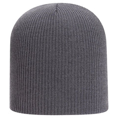 OTTO 82-1173 9 1/2’’ Premium Rib Knit Beanie - Char. Gray - Char. Gray / 6 1/2’’ - 7 5/8’’