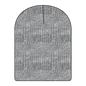 OTTO 82-1173 9 1/2’’ Premium Rib Knit Beanie - Heath. Black - Heath. Black / 6 1/2’’ - 7 5/8’’
