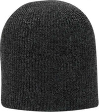 OTTO 82 1173 Super Soft Acrylic Knit Beanie Black Charcoal Black Dark Gray / One Size Fits Most