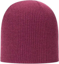 OTTO 82-1173 Super Soft Acrylic Knit Beanie - Maroon - Maroon / One Size Fits Most