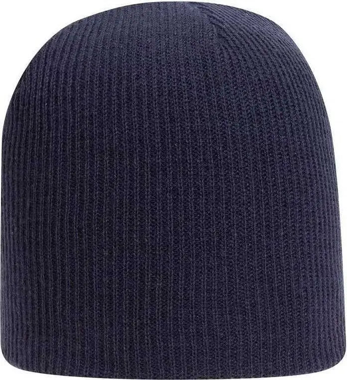 OTTO 82-1173 Super Soft Acrylic Knit Beanie - Navy - Navy / One Size Fits Most