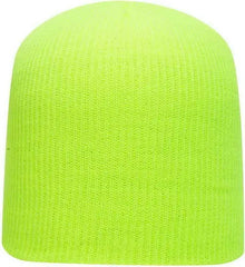 OTTO 82-1173 Super Soft Acrylic Knit Beanie - Neon Yellow - Yellow / One Size Fits Most
