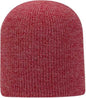 OTTO 82-1173 Super Soft Acrylic Knit Beanie - Red White - Red White / One Size Fits Most