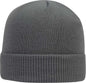 OTTO 82 1238 100% Acrylic Ribbed Cuff Knit Beanie Charcoal Gray Dark Gray / One Size Fits Most