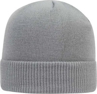 OTTO 82-1238 100% Acrylic Ribbed Cuff Knit Beanie - Gray - Gray / One Size Fits Most