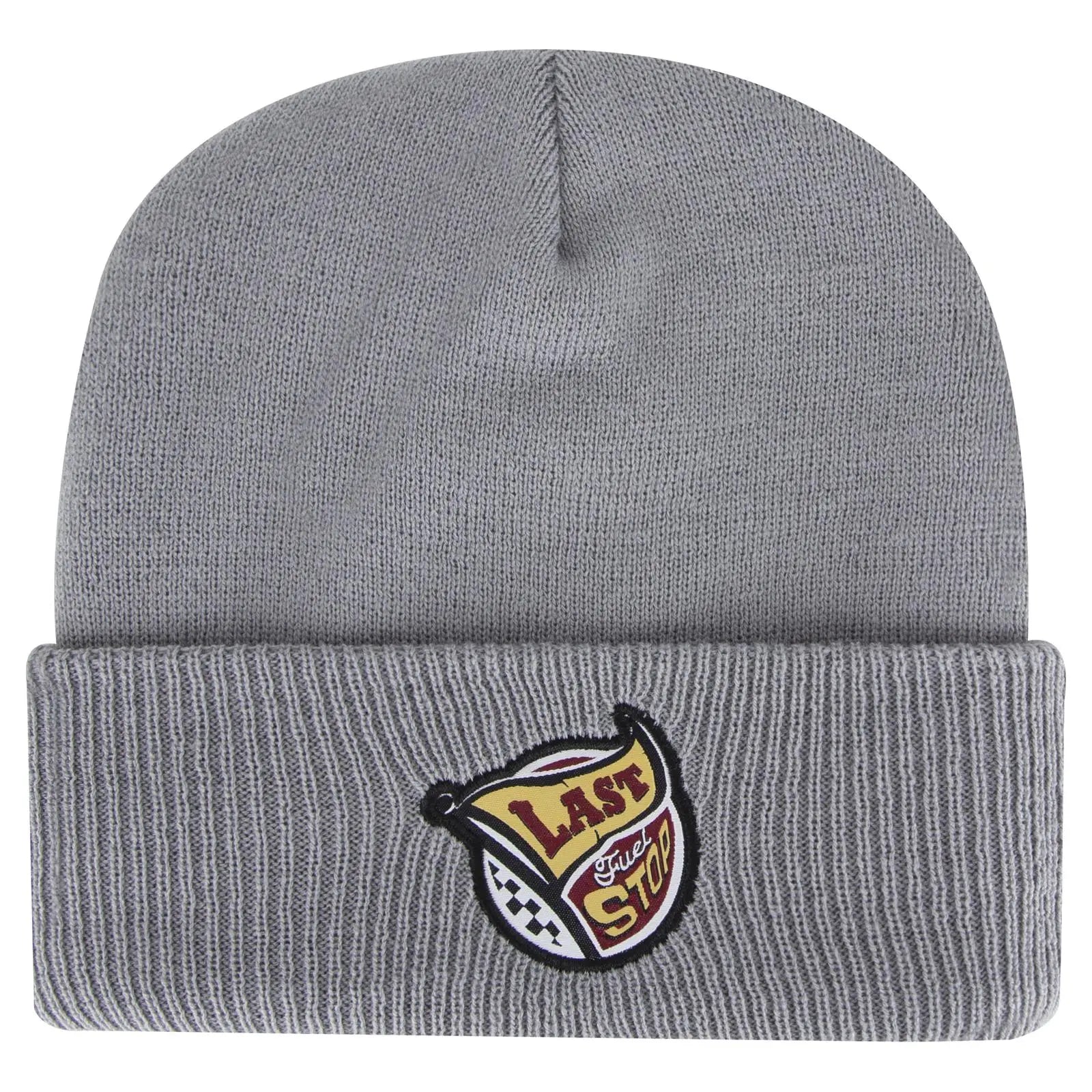 OTTO 82-1316 12’’ Classic Knit Beanie W/ Inside Fleece Lining & Rib Knit Cuff - Gray - Gray / 6 1/2’’ - 7 5/8’’