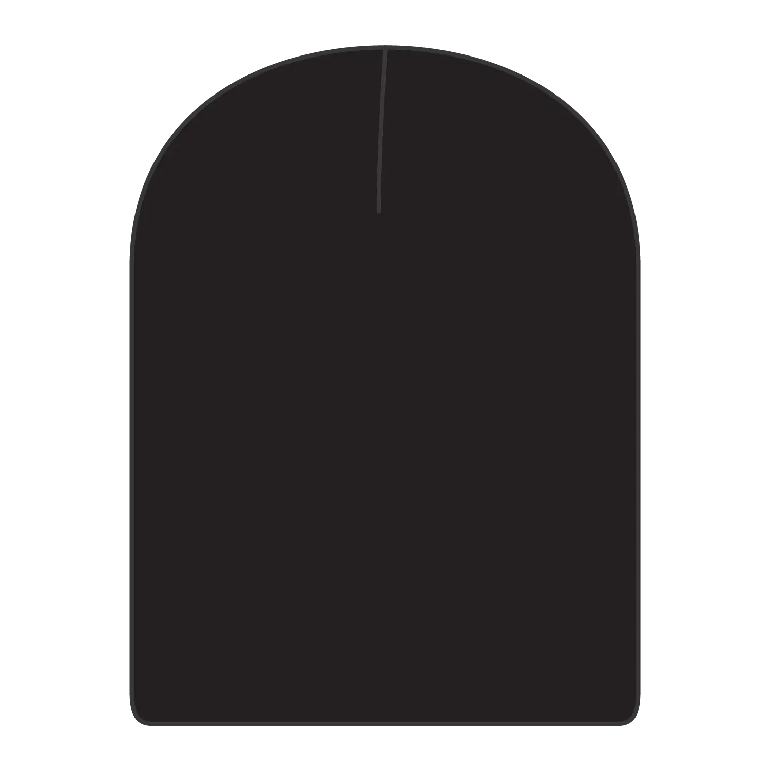 OTTO 82-1317 9’’ Classic Knit Beanie W/ Inside Fleece Lining - Black - Black / 6 1/2’’ - 7 5/8’’