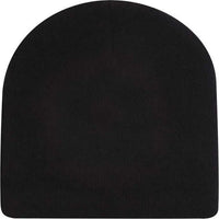 OTTO 82 1317 9 Classic Knit Beanie with Inside Fleece Lining Black Black / One Size Fits Most