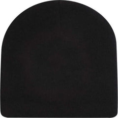 OTTO 82 1317 9 Classic Knit Beanie with Inside Fleece Lining Black Black / One Size Fits Most