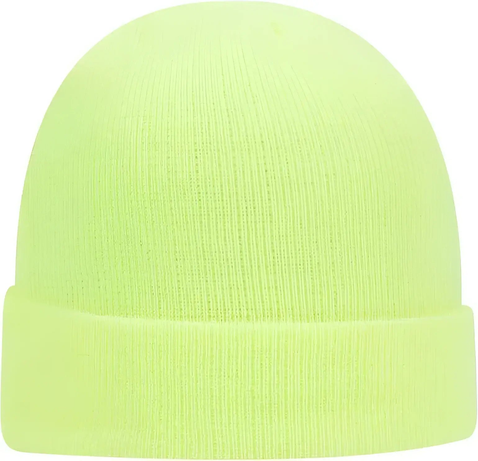 OTTO 82 404 100% Acrylic Knit Beanie Cap 12 Neon Yellow Yellow / One Size Fits Most