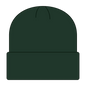 OTTO 82-404 12’’ Classic Knit Beanie W/ Cuff - Dk. Green - Dk. Green / 6 1/2’’ - 7 5/8’’