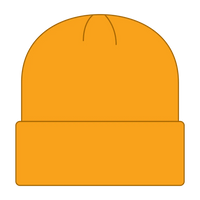 OTTO 82-404 12’’ Classic Knit Beanie W/ Cuff - Gold - Gold / 6 1/2’’ - 7 5/8’’