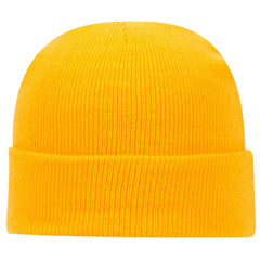 OTTO 82-404 12’’ Classic Knit Beanie W/ Cuff - Gold - Gold / 6 1/2’’ - 7 5/8’’