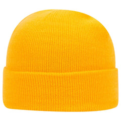 OTTO 82-404 12’’ Classic Knit Beanie W/ Cuff - Gold - Gold / 6 1/2’’ - 7 5/8’’