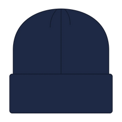 OTTO 82-404 12’’ Classic Knit Beanie W/ Cuff - Navy - Navy / 6 1/2’’ - 7 5/8’’