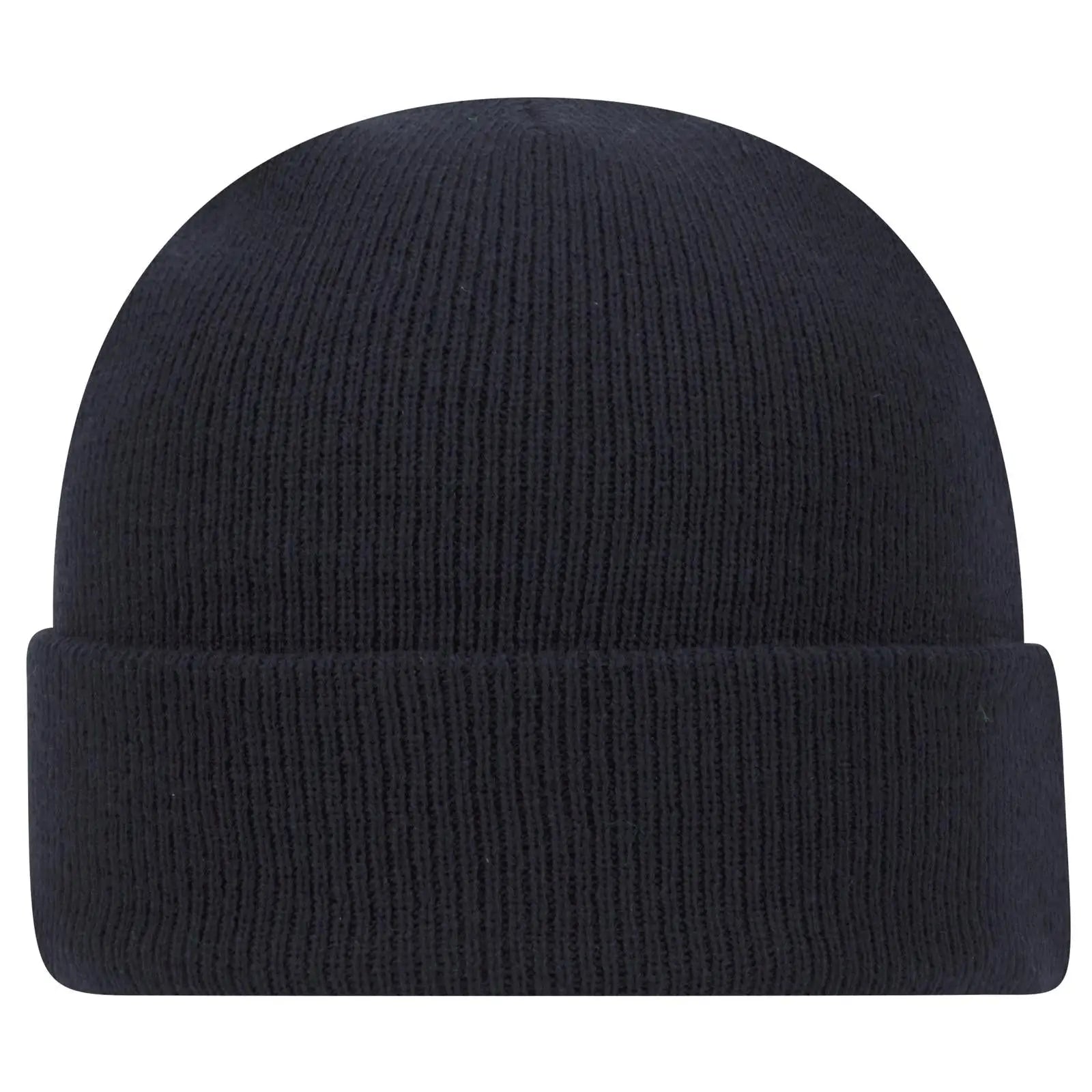 OTTO 82-404 12’’ Classic Knit Beanie W/ Cuff - Navy - Navy / 6 1/2’’ - 7 5/8’’