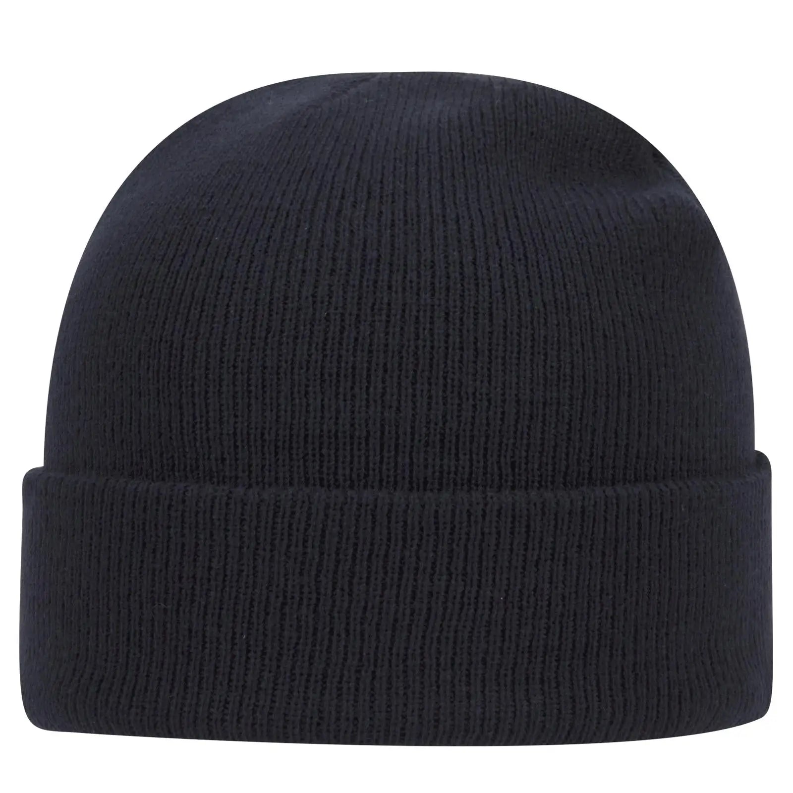 OTTO 82-404 12’’ Classic Knit Beanie W/ Cuff - Navy - Navy / 6 1/2’’ - 7 5/8’’
