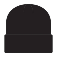 OTTO 82-480 12’’ Classic Knit Beanie W/ Cuff - Black - Black / 6 1/2’’ - 7 5/8’’