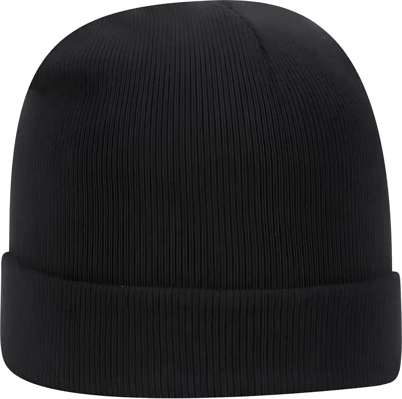 OTTO 82 480 12 Classic Knit Beanie w/ Cuff Black Black / One Size Fits Most