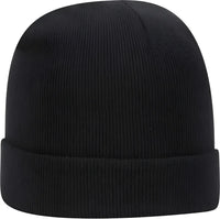 OTTO 82 480 12 Classic Knit Beanie w/ Cuff Black Black / One Size Fits Most