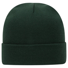 OTTO 82-480 12’’ Classic Knit Beanie W/ Cuff - Dk. Green - Dk. Green / 6 1/2’’ - 7 5/8’’
