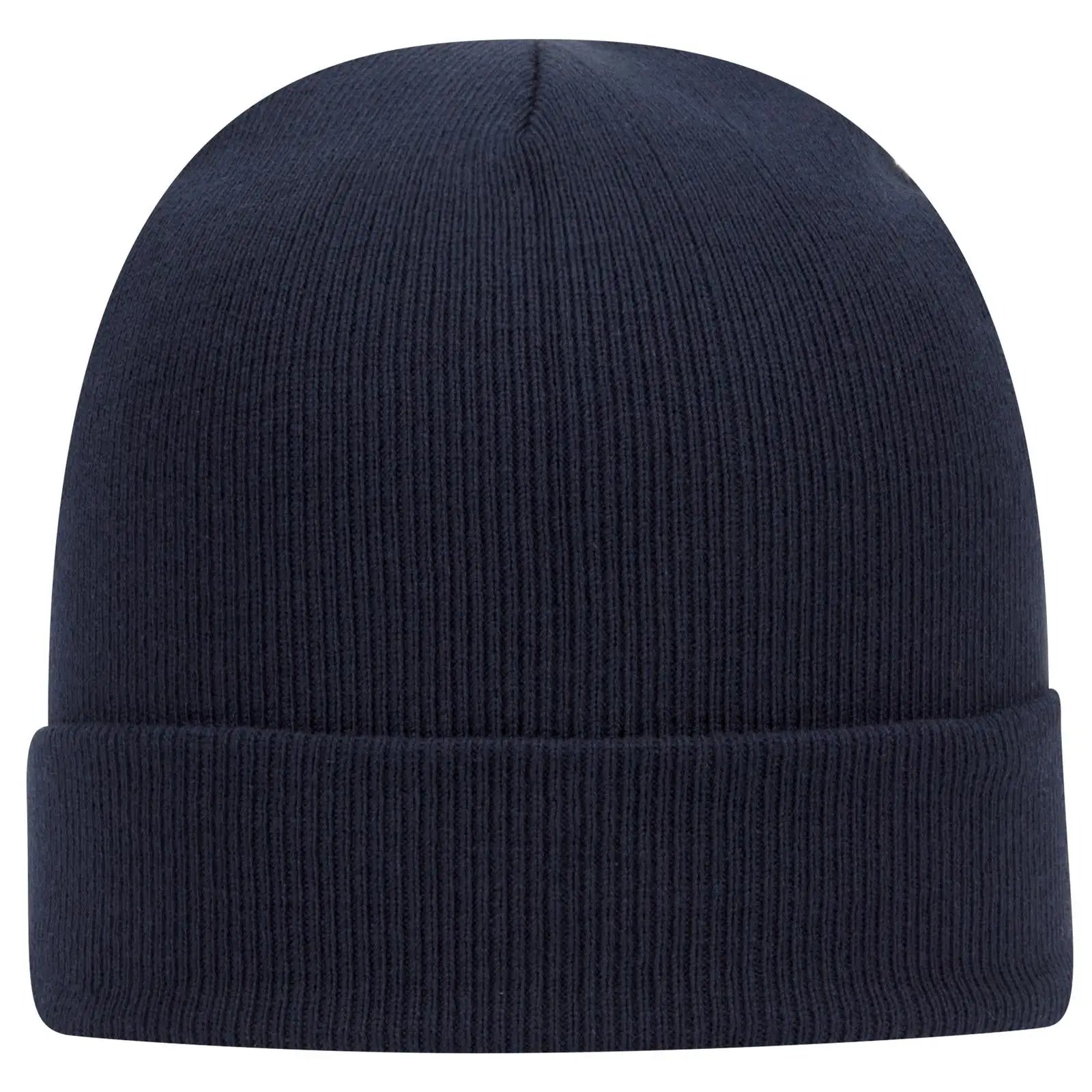 OTTO 82-480 12’’ Classic Knit Beanie W/ Cuff - Navy - Navy / 6 1/2’’ - 7 5/8’’