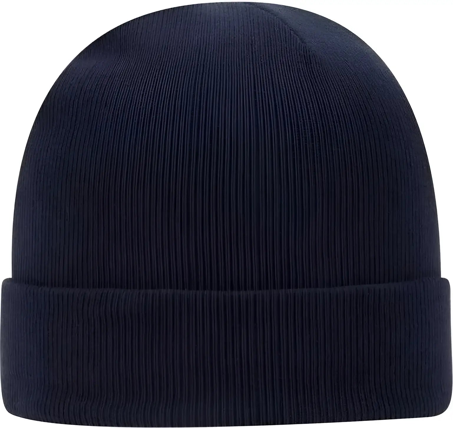 OTTO 82 480 12 Classic Knit Beanie w/ Cuff Navy Navy / One Size Fits Most