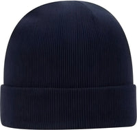 OTTO 82 480 12 Classic Knit Beanie w/ Cuff Navy Navy / One Size Fits Most