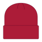 OTTO 82-480 12’’ Classic Knit Beanie W/ Cuff - Red - Red / 6 1/2’’ - 7 5/8’’