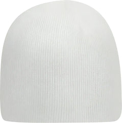 OTTO 82-481 60% Cotton/40% Acrylic Superior Cotton Knit Beanie 9 - White - White / One Size Fits Most