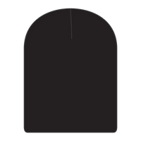 OTTO 82-481 9’’ Classic Knit Beanie - Black - Black / 6 1/2’’ - 7 5/8’’