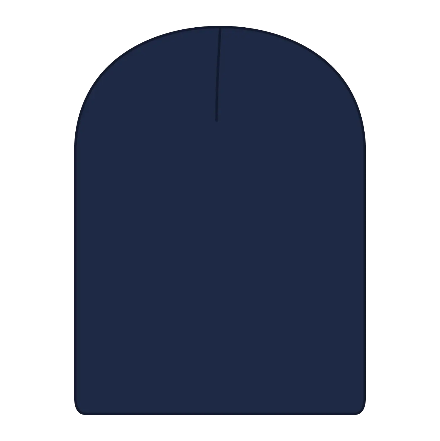 OTTO 82-481 9’’ Classic Knit Beanie - Navy - Navy / 6 1/2’’ - 7 5/8’’
