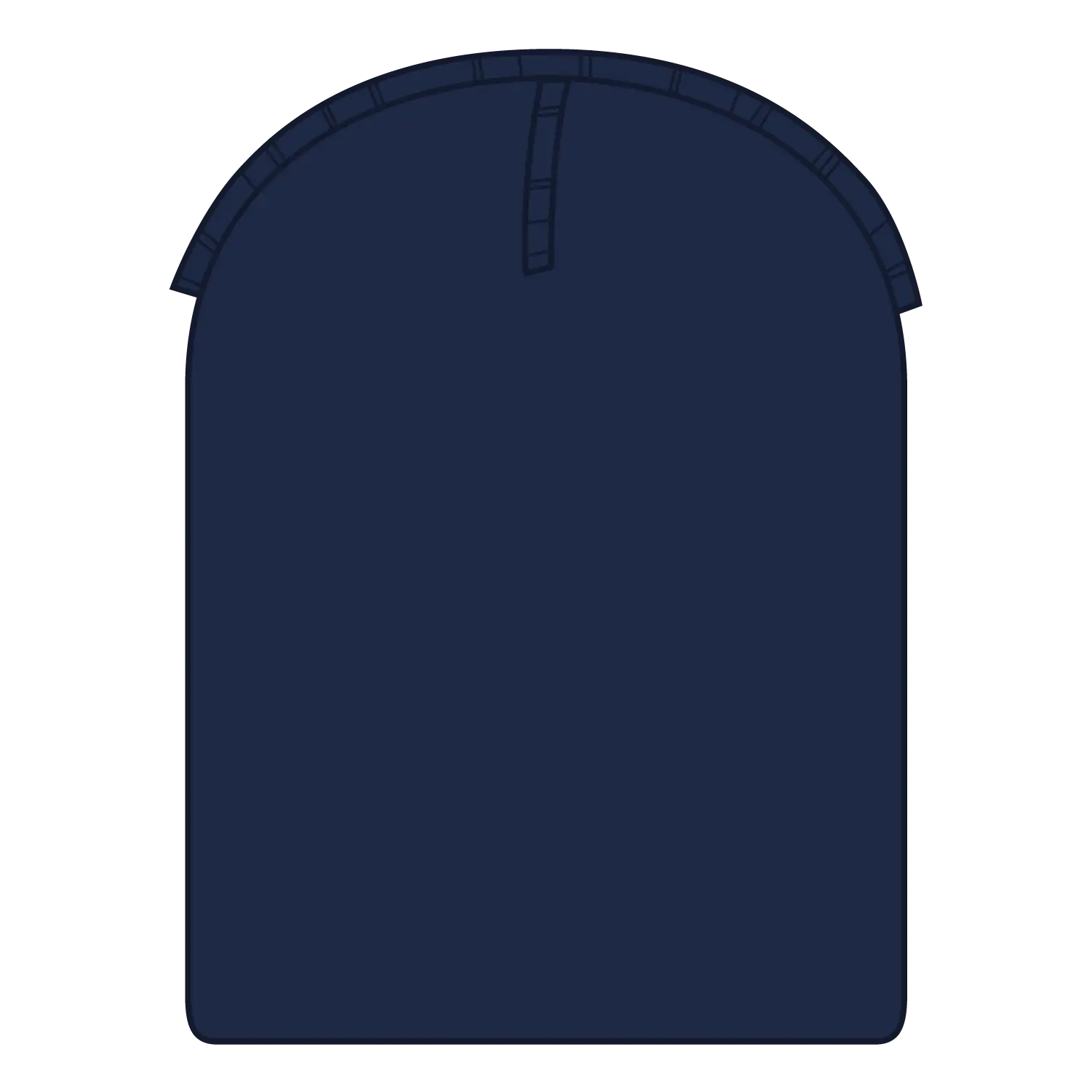 OTTO 82-481 9’’ Classic Knit Beanie - Navy - Navy / 6 1/2’’ - 7 5/8’’
