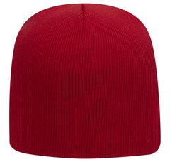 OTTO 82-481 9’’ Classic Knit Beanie - Red - Red / 6 1/2’’ - 7 5/8’’