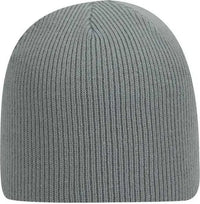 OTTO 82 970 100% Acrylic Knit Beanie 8 1/2 Gray Gray / One Size Fits Most