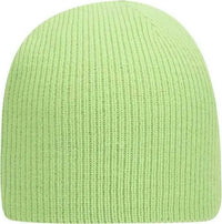 OTTO 82-970 100% Acrylic Knit Beanie 8 1/2 - Lime - Lime / One Size Fits Most