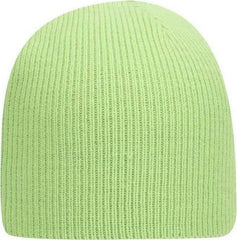 OTTO 82-970 100% Acrylic Knit Beanie 8 1/2 - Lime - Lime / One Size Fits Most