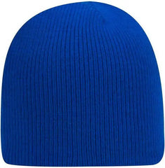 OTTO 82-970 100% Acrylic Knit Beanie 8 1/2 - Royal - Royal / One Size Fits Most