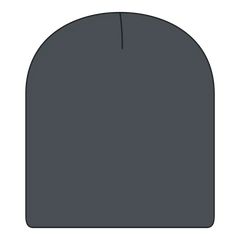 OTTO 82-970 8 1/2’’ Classic Knit Beanie - Char. Gray - Char. Gray / 6 1/2’’ - 7 5/8’’