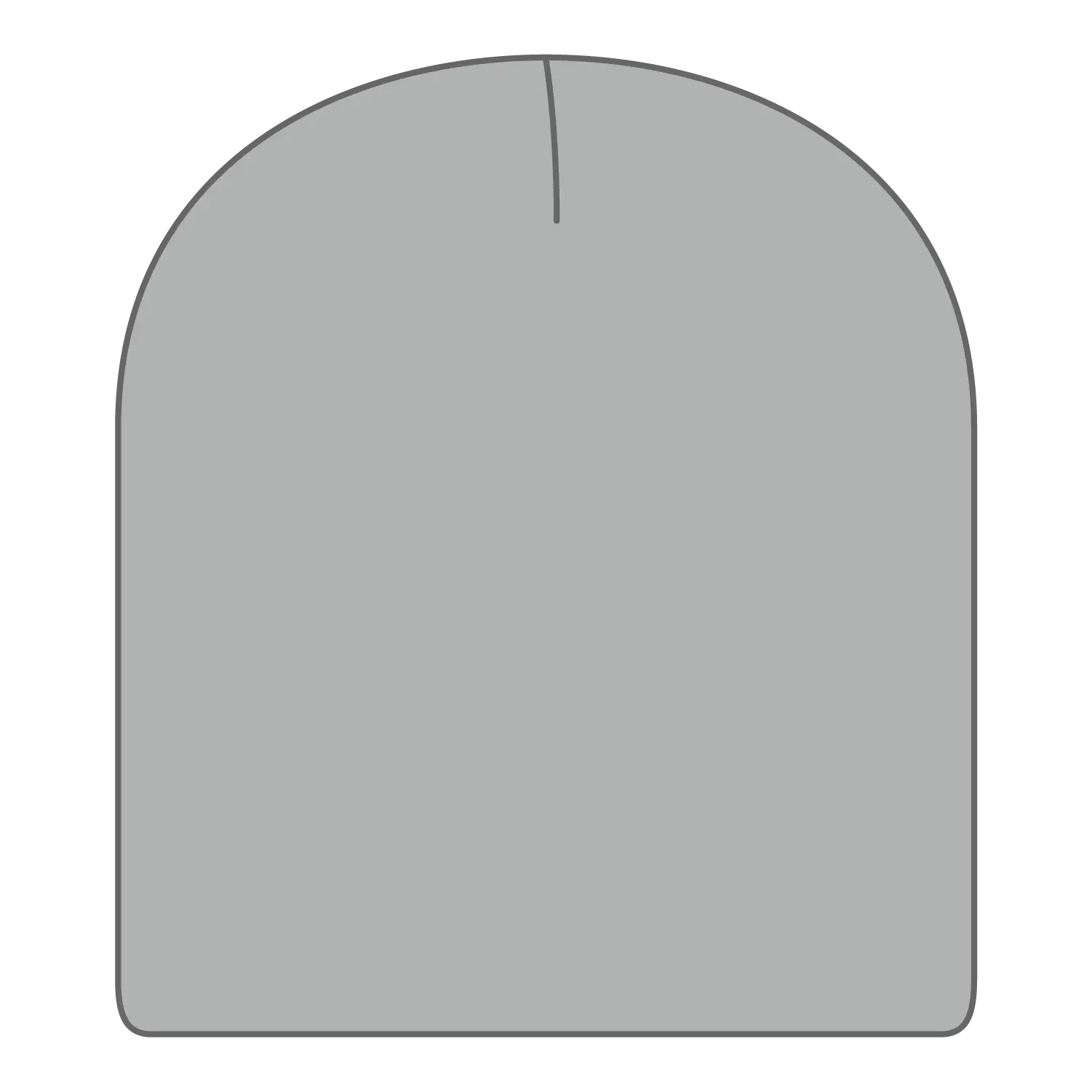 OTTO 82-970 8 1/2’’ Classic Knit Beanie - Gray - Gray / 6 1/2’’ - 7 5/8’’