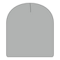 OTTO 82-970 8 1/2’’ Classic Knit Beanie - Gray - Gray / 6 1/2’’ - 7 5/8’’